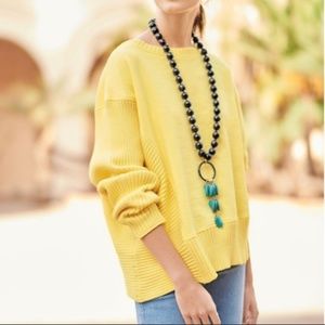 NEON BUDDHA SOUTH BEACH KNIT PULLOVER SWEATER  NWOT